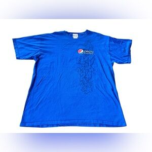 Vintage Y2K Chase Authentics Pepsi Racing Shirt Men Size XL